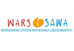 Logo programu Wars i Sawa - Warszawski system wspierania uzdolnionych